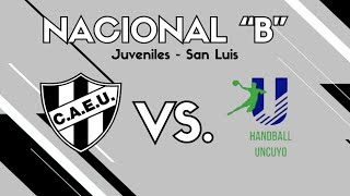 CAEU vs UnCuyo  NACIONAL B JUVENILES [upl. by Eamanna]