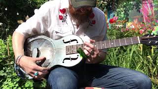 Recording King Resonator Guitar RM993BKN Limited Edition Black Nickel Parlor [upl. by Coe208]