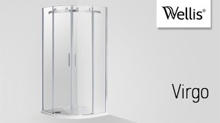 Wellis Virgo shower cabin installation guide [upl. by Ssyla105]