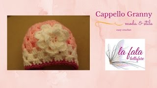 Tutorial cappello punto granny hat granny [upl. by Husain]