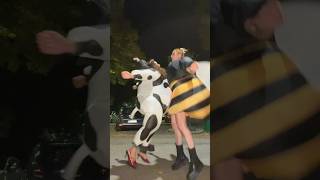 noi che ci dirigiamo alla cena a tema animalier 🐄🐝  TT LE GIRLZ [upl. by Kattie]