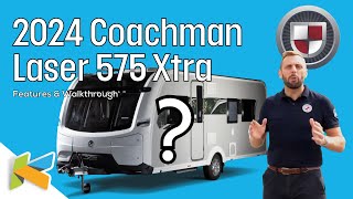 2024 Coachman Laser 575 Xtra  Walkthrough amp New Features  Kimberley [upl. by Alicec]