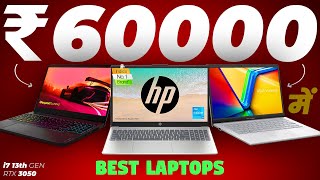 💻 BEST LAPTOP UNDER 60000  TOP 5 Best Laptop Under 60k in August  September 2024 India [upl. by Aratihc966]