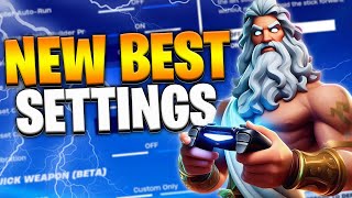 NEW BEST Controller SETTINGS in Fortnite Chapter 5 Season 2 PS4PS5XBOXPC [upl. by Sedecram]