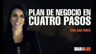 Plan de Negocio Los 4 pasos que debes seguir para tener un negocio eficaz Por Ada Mier [upl. by Reine]