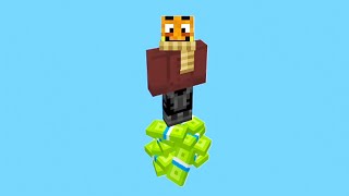 Minecraft ONE BLOCK aber aus GELD [upl. by Airet326]