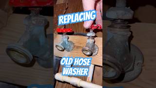 Replacing A Hose Spigot Washer  Old Washer Ruined  Leak Repair  Ultra Plumbing amp Drain Cleaning [upl. by Anivlac]