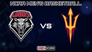 New Mexico vs Arizona State  NCAA Mens Basketball Live Scoreboard [upl. by Llewellyn]