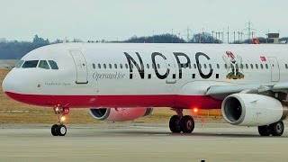 FullHD NEW Special Livery AtlasGlobal quotNCPCquot Airbus A321 at GenevaGVALSGG [upl. by Asaert]