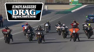 MotoAmerica Drag Specialties King of the Baggers Race at Laguna Seca 2020 [upl. by Atul]