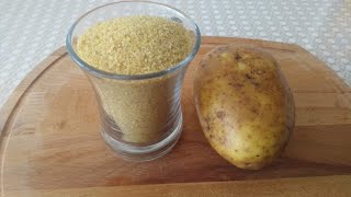 BİR PATATES VE BİR BARDAK BULGUR VARSA İFTARA YEMEĞİNİZ HAZIR [upl. by Holds]