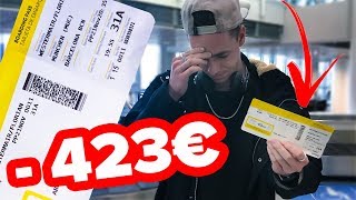 Warum Rayfox und ich 423€ mehr für unseren Rückflug gezahlt haben  Fail  😤  Flowest [upl. by Amaty]