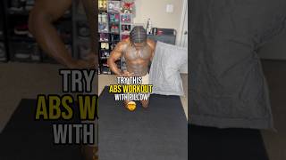 And Workout With Pillow🙌🏾 fitness abs absworkout subscribe [upl. by Eeliah]