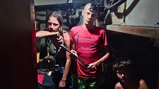 TEENAGERS tearing apart a 43 year old DIESEL ENGINE [upl. by Ahab849]