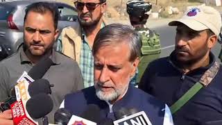 MP Mian Altaf Ahmed condemn Ganderbal Gagangir killings [upl. by Ymmas]