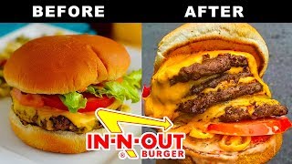 10 InNOut Secret Menu Items They Try To Hide From You [upl. by Ahsienad]