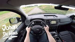 2016 VW Amarok 30 TDI V6 224hp POV test drive GoPro [upl. by Ot]