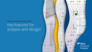 Tekla Structural Designer 2020  Key features for analysis and design [upl. by Lorilee]