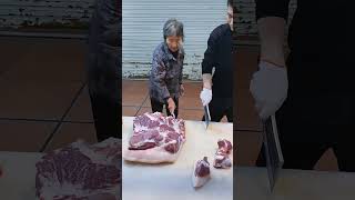 knife butcher meat meatcutter knifeskills [upl. by Nnyre]