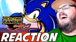 Sonic Adventure 2 Hero Story  RealTime Fandub Games Sonic REACTION [upl. by Llerred]