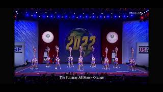 Stingray Allstars Orange Rays Day 2 Worlds 2022 [upl. by Mariandi]