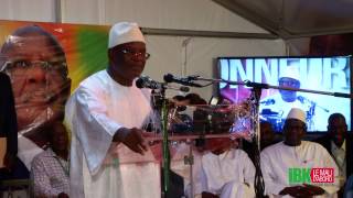 Conférence de presse d Ibrahim Boubacar Keita en Bambara [upl. by Seaman195]