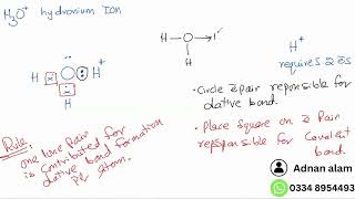 AS Chemistry Chemical Bonding 4 Dative bond [upl. by Nallak5]