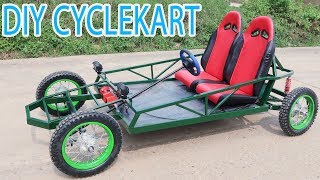 Build an CycleKart At home  DIY Buggy Car  Tutorial [upl. by Hellene812]