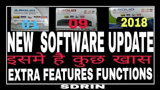 SOLID HDS2636363036303PRO OFFICEL SOFTWARE UPDETA EXTRA FEATURES amp FUNCTIONS WITH IPTV 01092018 [upl. by Normi58]