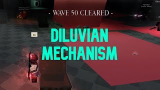 Diluvian Mechanism WAVE 50  Deepwoken [upl. by Gillman378]