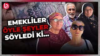 Emekliler Erdoğana bu kez pazardan isyan etti quotNasıl geçinelimquot [upl. by Eeramit]