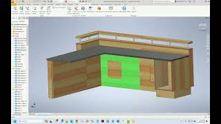 Nesting  Woodwork For Inventor with Solid Cim Nesting [upl. by Oniotna]