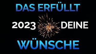 Diese Hypnose erfüllt 2023 deine tiefsten Wünsche beim Einschlafen Meditation Wunscherfüllung [upl. by Ziana]