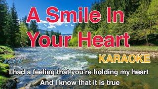 A SMILE IN YOUR HEART  Jam Morales HD Karaoke [upl. by Attevaj]