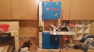 Aldi Ferrex 10quot bandsaw first look [upl. by Ermina]