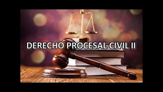 DERECHO PROCESAL CIVIL 2 30102024 [upl. by Arikahs]