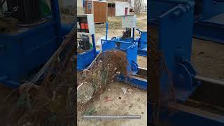 Waste Steel Wire Bundling Tool Machine Working Process [upl. by Pengelly]