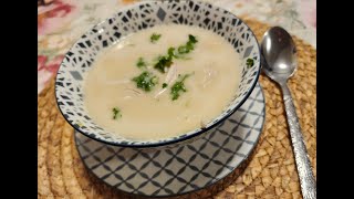 Soupe de pomme de terre fromage حساء البطاطس والجبن [upl. by Drofyar933]