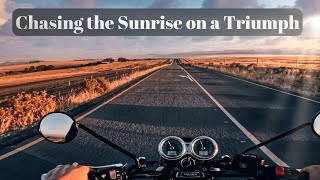 Unforgettable Motorcycle Journey Chasing the Sunrise [upl. by Maighdiln]