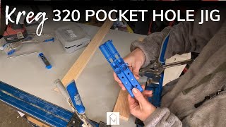 Kreg 320 How To Use Pocket Hole Jig [upl. by Iarised258]