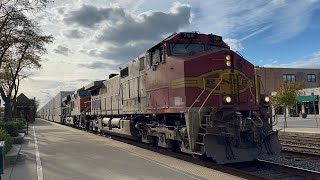 BNSF Fakebonnet 768 w K5LA  La Grange IL 10132024 [upl. by Burnham]