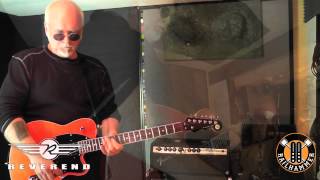 Part 4  Reverend Guitars  Railhammer Pickups Reeves Gabrels Jam quotFunky Rawkquot [upl. by Aihsotan]