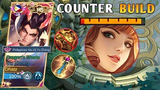 How To Counter Buff Guinevere 2nd Skill WATCH THIS  YU ZHONG NEW SUSTAIN  MLBB [upl. by Goldfarb]