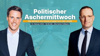 Politischer Aschermittwoch 2024 der CDU BadenWürttemberg Live aus Fellbach [upl. by Ahsil796]