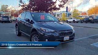 2019 Subaru Crosstrek 20i Premium Sport Utility Sacramneto Roseville Elk Grove Folsom Stockton [upl. by Nwahsal]