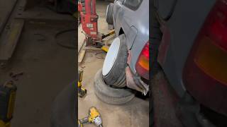 Setting up 22° ￼camber on 4” offset 16x10’s 98 ek hatch maxpeedingrods static stance tilt [upl. by Sax]