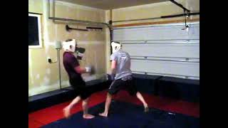 Hard Sparring Mike vs Waylon [upl. by Suiratnod]