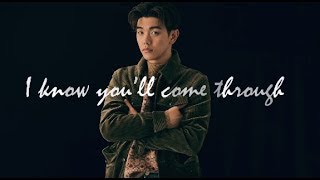 Eric Nam  Come Through Lyric Video [upl. by Erich]