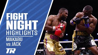 Badou Jack Drops Makabu Twice Finishes Him in Round 12 Becomes ThreeDivision Champion  HIGHLIGHTS [upl. by Roeser867]