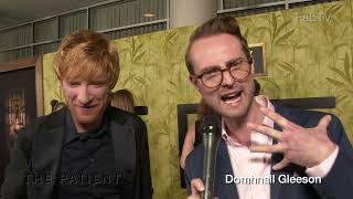 Domhnall Gleeson is hilarious at the quotThe Patientquot premiere 😍😝😎 [upl. by Assennej]